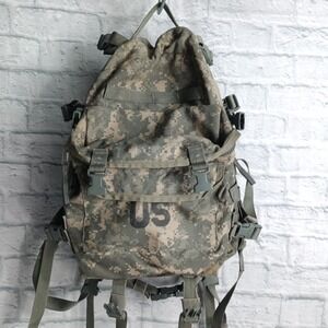 US Military MOLLE II Assault Pack ACU Digital Camo Tactical Backpack s10